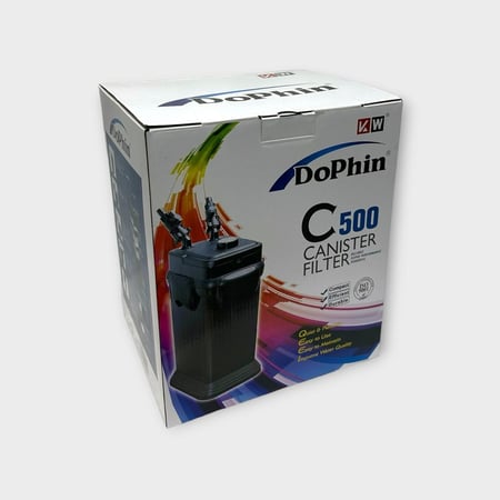 KW DoPhin C500 CANISTER FILTER فلتر خارجي لأحواض أسماك الزينة