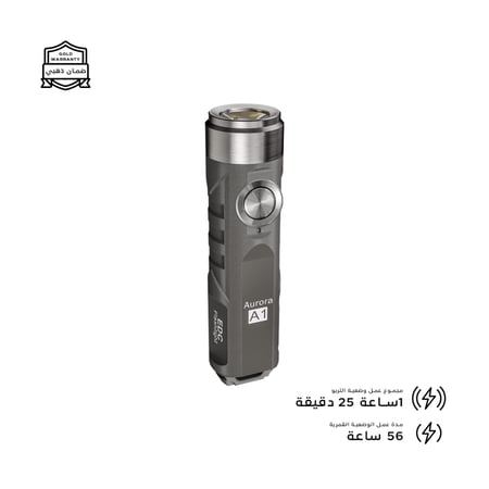 كشاف (A1) 650 لومنز - 110 متر - 300 ملي امبير - رصاصي