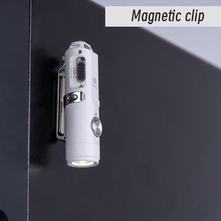 كشاف (A3) بودي ألمنيوم (أبيض)