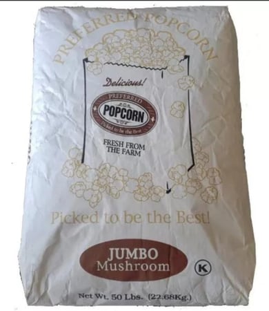 فشار ماشروم جامبو أمريكي 22 كيلو | American Jambo Mushroom Popcorn