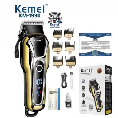 kemei km 1990 ماكينة حلاقة الشعر الكهربائية من كيمي