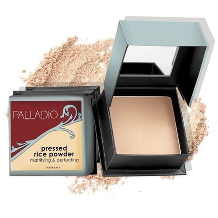 Palladio, مسحوق الأرز المضغوط، RPP01 الشفاف، 0.26 أونصة 7.25 جم