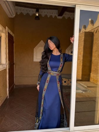 جلابية سِدرَة التأسيس كحلي