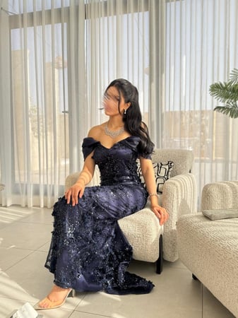 فستان بريق الغسق