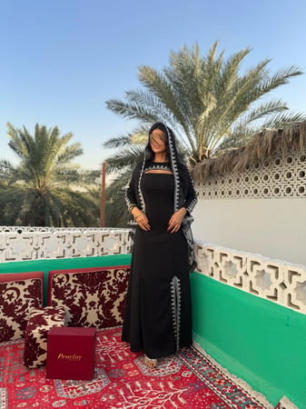 جلابية التأسيس سُهى نجد اسود