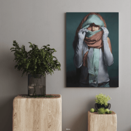 لوحة الملثمة