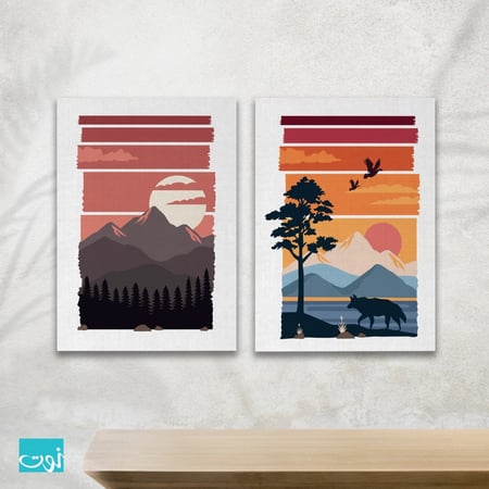 لوحه جدارية