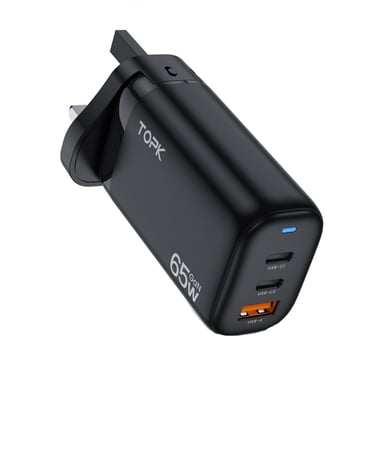 TOPK 65W Charger شاحن جداري بقوة 65 واط