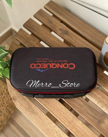 باكيج آلة صنع القهوة المحمولة مع حقيبتها