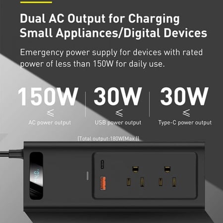 توصيلة سيارة ماركة Baseus