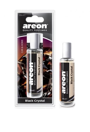 مجموعة معطر جو كين للسيارة مع عطر 35 مل من قطعتين - برائحة  بلاك كريستال