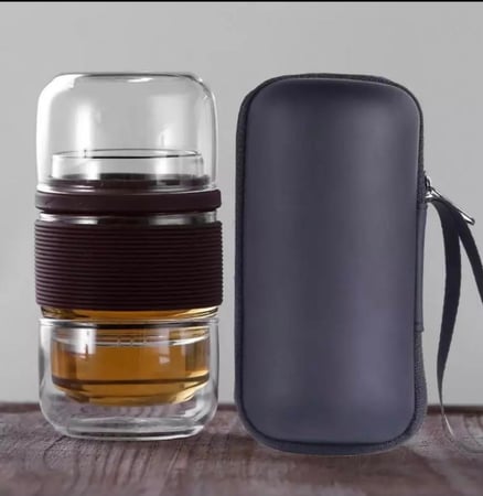 مجموعة الشاي للسفر والرحلات