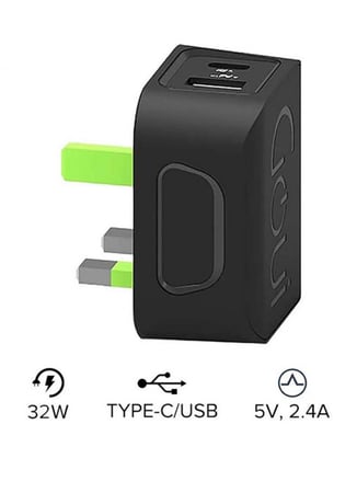 شاحن سبوت جداري بتقنية الشحن السريع PD وخاصية الكشف التلقائي