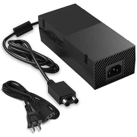 محول اكس بوكس ون + سلك كهرب Xbox power cable and adapter box