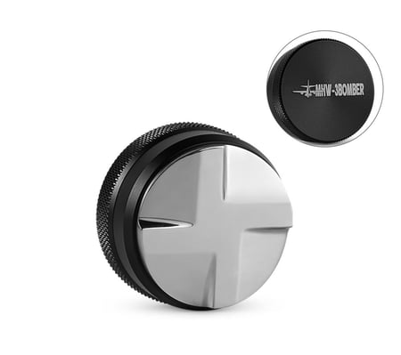 CD-Texture Tamper & Distributor-58.35mm-four oars-black