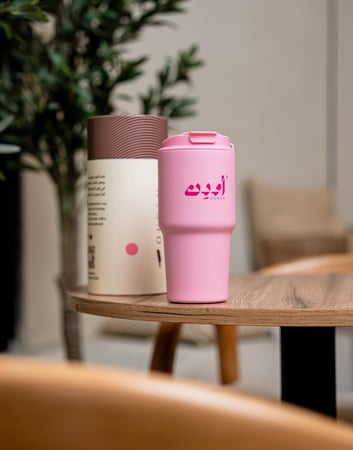 OUDEN MUG CERAMIC PINK