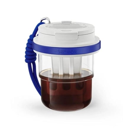 Ice Cool Portable Cold Brew Cup-Blue-530ml