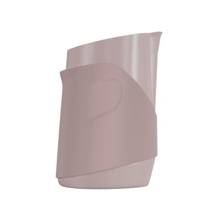 GT Milk Pitcher-Handleless-Pink-400ml