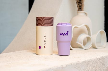 OUDEN MUG CERAMIC PURPLE