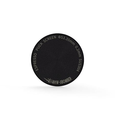 Espresso Puck Screen-Titanium Black - 53mm(0.2mm)