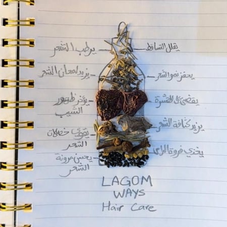 زيت LAGOMWAYS للشعر