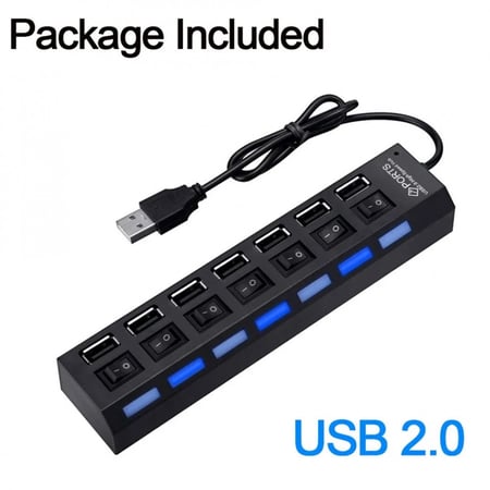 توصيله بعدة منافذ USB