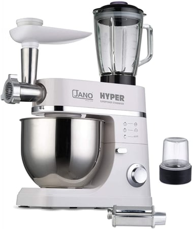 عجانة هايبر أبيض 5 في 1 من جانو -jn1212