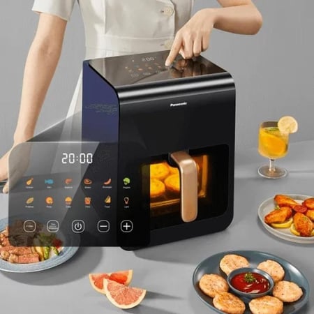 باناسونيك NF-CC600 قلاية هوائية مع بخار لطيف (NF-CC600AUA)