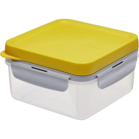 حافظة طعام 1.2 لتر مربع الاصفر HPL979LY