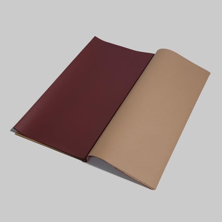 ورق تغليف عنابي كرافت (15 حبة)