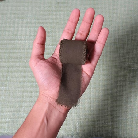 شرائط قماشية كريمي (3 حبات)