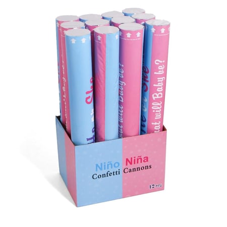 مفرقعات ورقية كشف الجنين - مكنون الهدايا