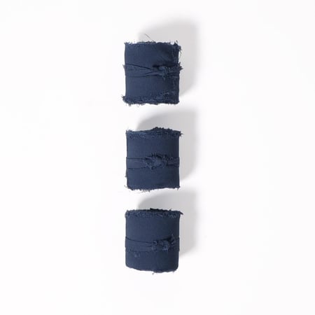 شرائط قطنية ازرق كحلي