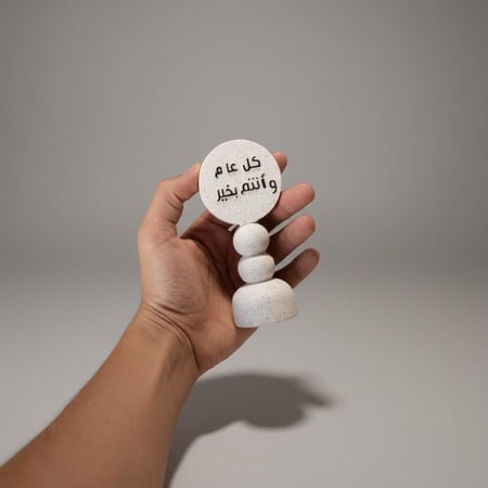 استاند صغير "كل عام وانتم بخير"