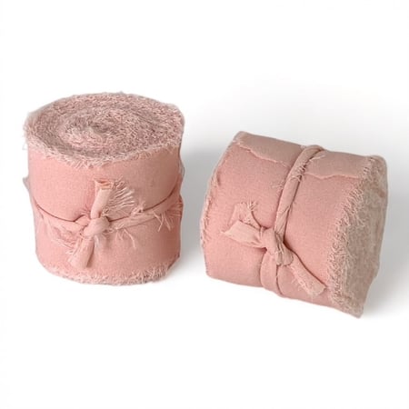 شرائط قماشية مشمشي - مكنون للهدايا