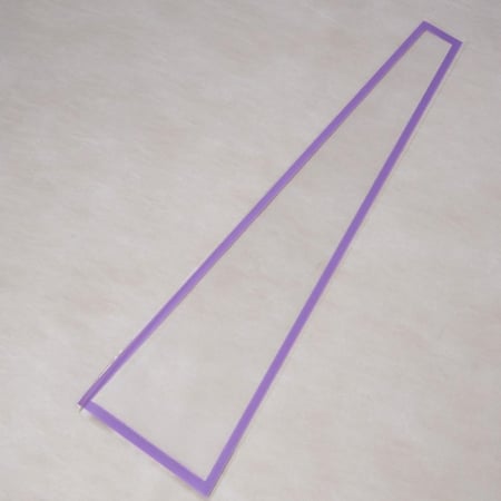 بلاستيك تغليف للورد المفرد موف (50حبة)