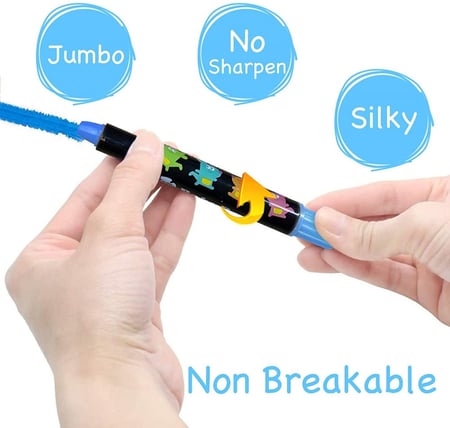 ألعاب تيك تاك ألعاب أطفال الوان شمع قابل للغسل