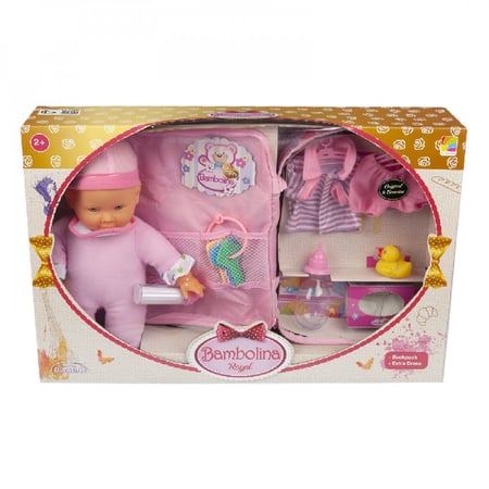 عروسة بامبولينا رويال مع شنطة و الاكسسوارات, Bambolina, Toy