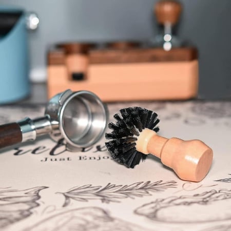 فرشاة تنظيف خشب مدور