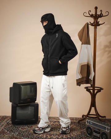 Black Sweater oversized - unisex