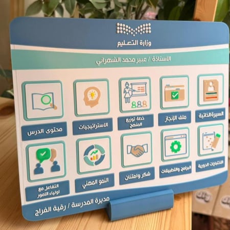 تصميم وطباعة لوح كبير بشرائح