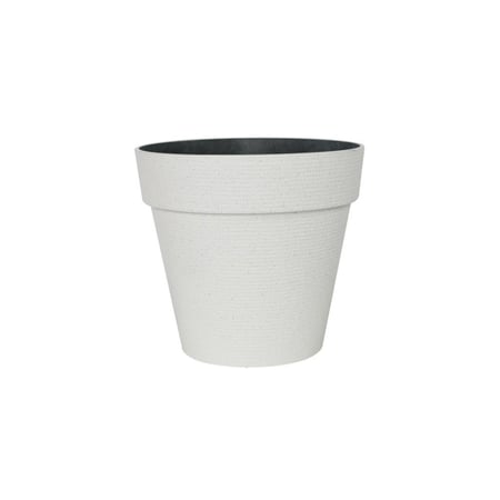 حوض بلاستيك ثقيل صينى  اسطوانى متسع من اعلى