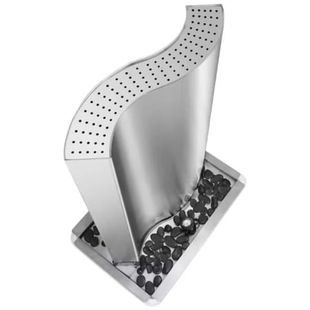 نافورة ستانلس سيتيل بقاعدة مخفية