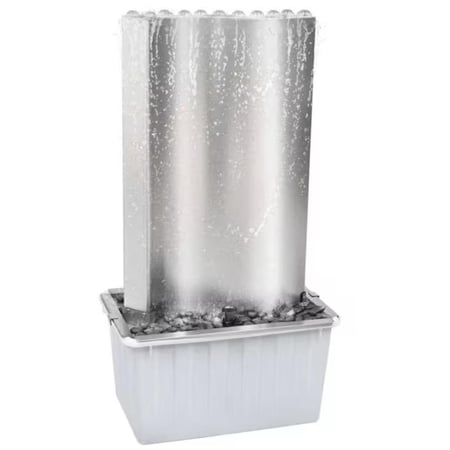 نافورة ستانلس سيتيل بقاعدة مخفية