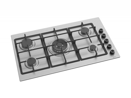 سطح غاز 90سم استيل ثقيل F24