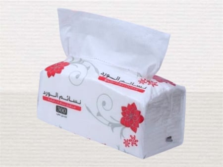 مناديل نسايم الورد 3 * 300 ورقة