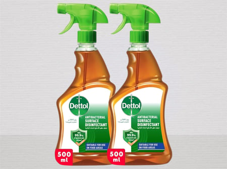 مطهر ومعقم بخاخ ديتول 2*500 مل