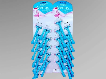 امواس جاهزة فينوس كرت 24 حبة