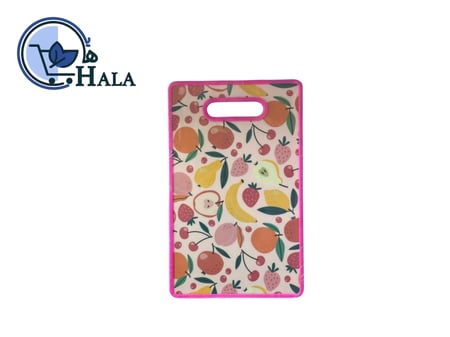 لوح تقطيع بطبعة فواكه متعدد الأشكال