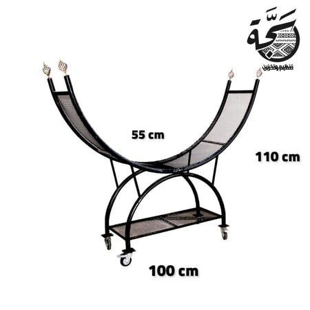 حامل حطب مقاس صغير